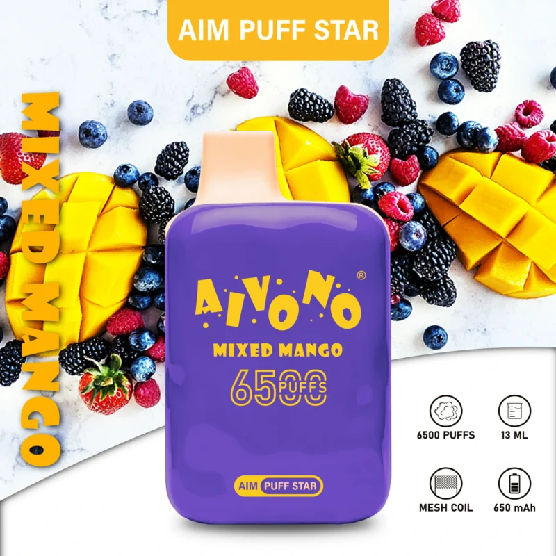 Aivono Aim Puff Star 6500 Puffs2