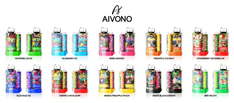 AIVONO AIM XXL 9000 Puffs 1 skaalattuna