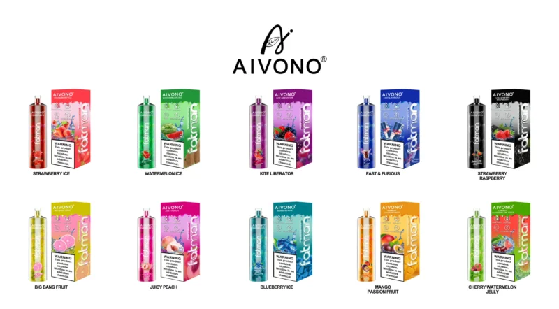 AIVONO Fatman 15000 Puffs 3 měřítko