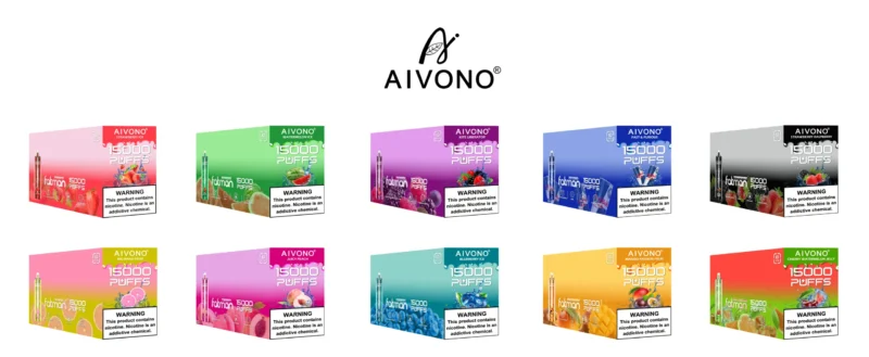 AIVONO Fatman 15000 Puffs 4 měřítko
