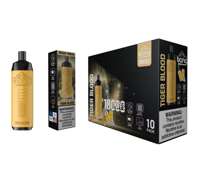Bang 18000 Puffs 2 em escala