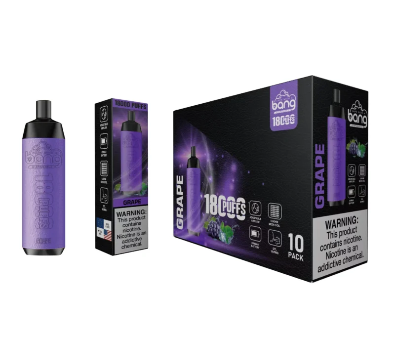 Bang 18000 Puffs 3 escalados