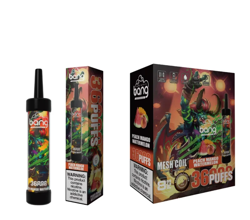 Bang 36000 Puffs Shisha 13 v měřítku