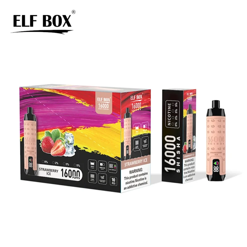 Caixa Elf Shisha 16000 Baforadas 1 1