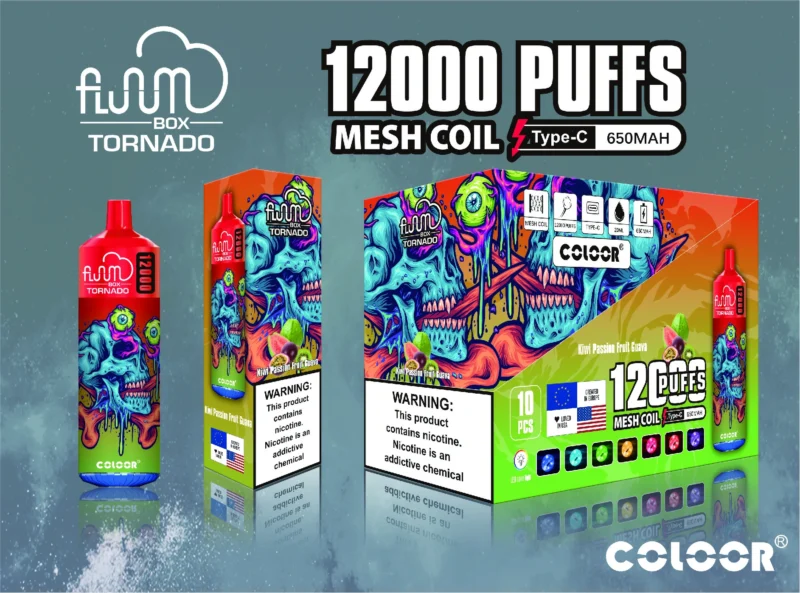 Shenzhen Factory Direct Fluum Box 12000 Puffs Kertakäyttöiset Vapes Nikotiini 0% 2% 3% 5% 20ml E-mehu Tukkumyynti useilla makuilla, joista valita8