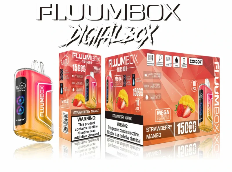 Fluum Box Digital 15000 Puffs 10 skaleret