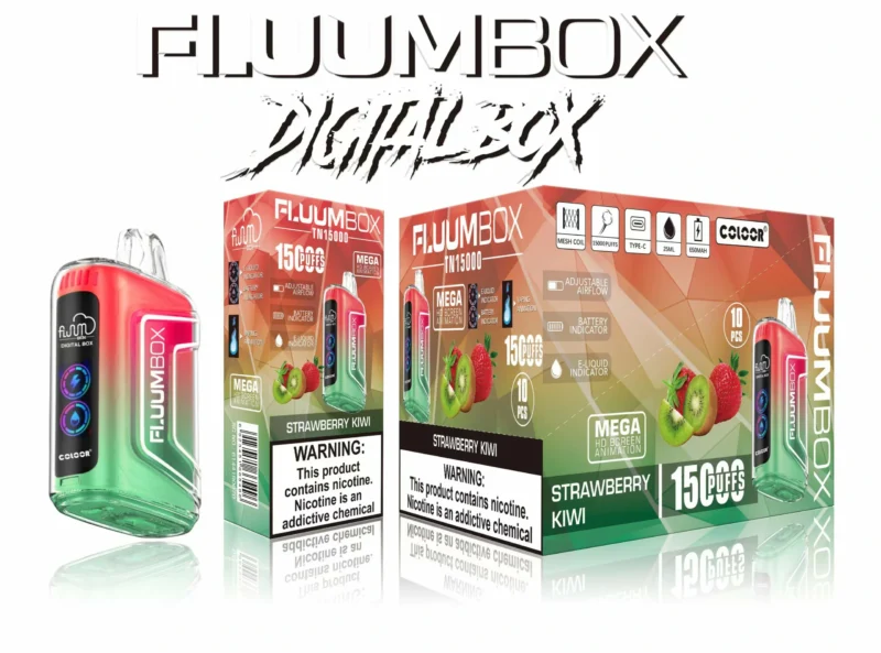 Fluum Box Digital 15000 Puffs 12 skaleret