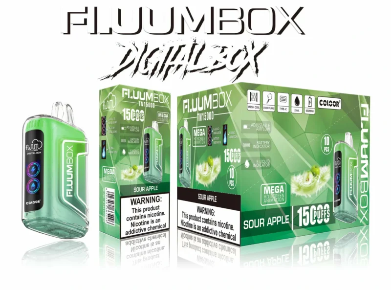 Fluum Box Digital 15000 Puffs 5 skaleret