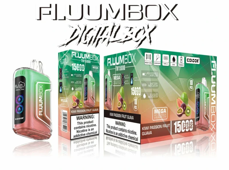 Fluum Box Digital 15000 Puffs 6 skaleret