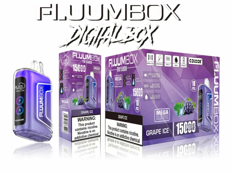 Fluum Box Digital 15000 Puffs 8 skaleret
