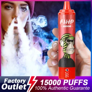 Fresh FIHP 15000 Puffs Disposable Vapes Wholesale LED Display 650mAh Rechargeable Battery Original with a Selection of Flavors6