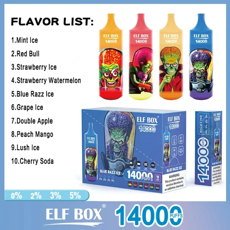 ELF BOX RGB 14000 Puffs 4