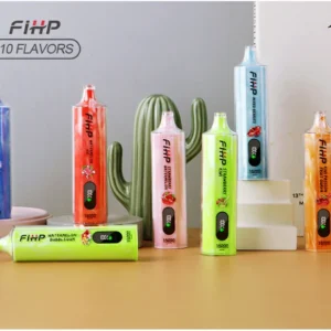 FIHP Shisha Hookah 15000 Puffs LED Display High Quality Disposable Vapes Available Wholesale Factory Direct Flavor Options Nicotine 6mg1