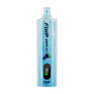 FIHP Shisha Hookah 15000 Puffs Disposable Vape Pen 22ml E Liquid 6mg Nicotine Rechargeable 650mAh LED Display Wholesale 8