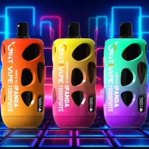 Grativape iPanda 15000 sbuffi di alta qualità Display liquidoAutentico Vape usa e getta per il commercio all'ingrosso 0% 2% 3% 5% Nicotina