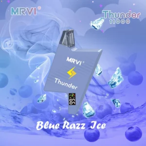MRVI THUNDER 11000 PUFFS Hurtownie Jednorazowe Vape 2 3 5 Nikotyna 19ml E Płyn Z Wyświetlaczem Mocy 2024 Popularne 8