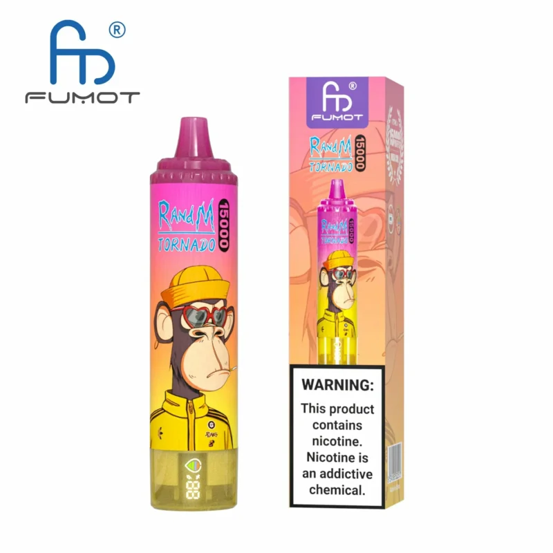 RandM Tornado 15000 Puffs Ladattava Vape Pen Low Nikotine Tukkumyynti (3)
