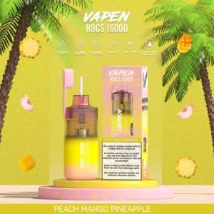 VAPEN ROCS 16000 PUFFS Fresh Refillable Oil Design Original Quality Disposable Vapes Wholesale with Multiple Flavors 2% 5% Nicotine