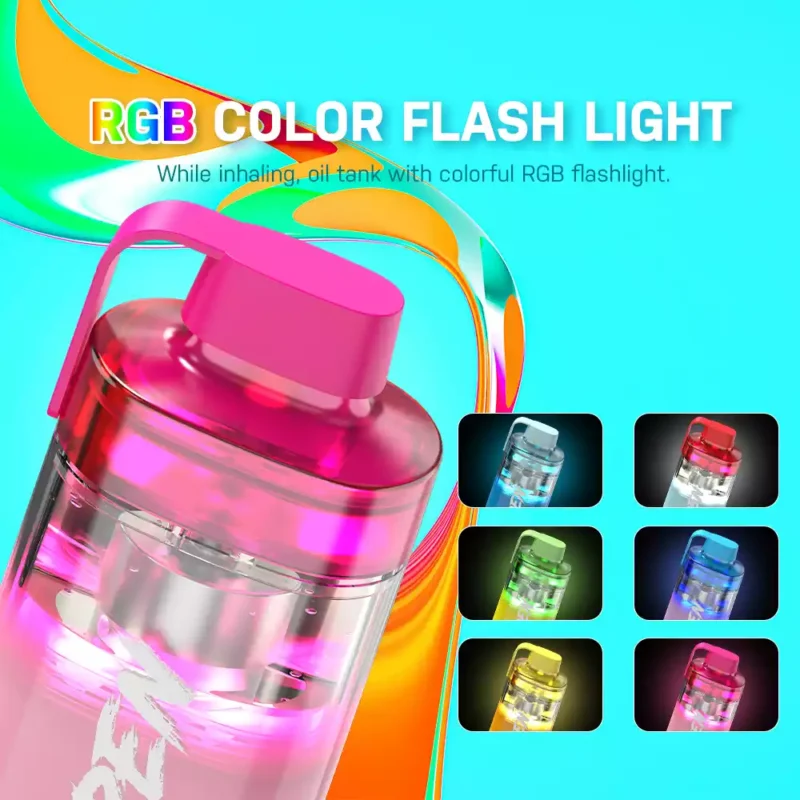 VAPEN ROCS 16000 PUFFS Rechargeable 2 5 Low Nicotine Refillable Oil Buy Bulk Wholesale Disposable Vape China Original Factory Shipping 5