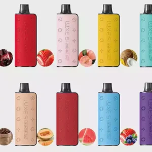 Vookbar Luxes 8000 Puffs Bobina de Malha Premium Descartável Vape Atacado Direto da Fábrica Múltiplas Seleções de Sabor 5% Nicotina