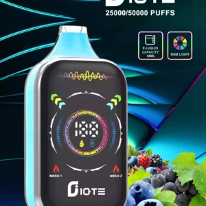 IQTE 50000 Puffs Disposable Vape LED Screen Display Factory Wholesale Bulk Orders Choose from Multiple Flavors 0% 2% 5% Nicotine8