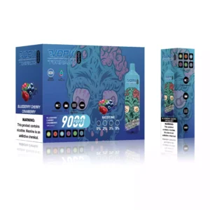 VOPK TORNADO 9000 Puffs 0 2 3 5 Vape monouso ricaricabile a basso contenuto di nicotina all'ingrosso 600 Mah inferiore LED 2025 fabbrica originale calda 2