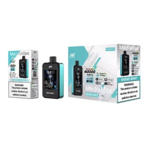 JNR Media Max 40000 Puffs Dual Mesh Coil Text Message Disposable Vapes Wholesale Bulk from Factory with Flavor Options 5 Nicotine 10