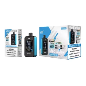 JNR Media Max 40000 Puffs Dual Mesh Coil Text Message Disposable Vapes Wholesale Bulk from Factory with Flavor Options 5 Nicotine 2
