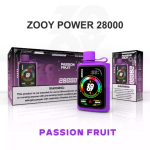 Advanced ZOOY POWER 28000 Puffs Disposable Vape with 650mAh Battery and Dual Mesh Coil for Wholesale Purchase of Disposable Vapes 1