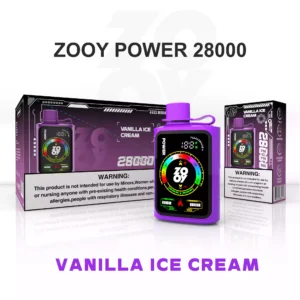 Advanced ZOOY POWER 28000 Puffs Disposable Vape with 650mAh Battery and Dual Mesh Coil for Wholesale Purchase of Disposable Vapes (20)
