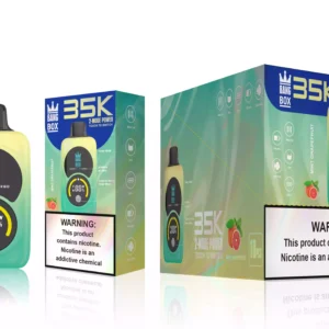 Bang BOX 35000 Puffs Enjoy The Ultimate Vaping Experience With 35ml E Liquid And Long Lasting Puff Count 24