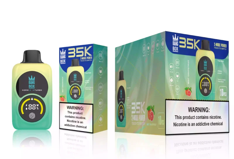 Bang BOX 35000 Puffs Enjoy The Ultimate Vaping Experience With 35ml E Liquid And Long Lasting Puff Count 24 scaled