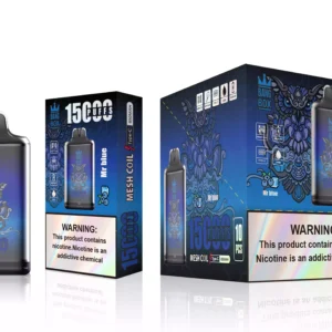 Bang BOX S1 15000 Puffs 3450mAh Pure Cobalt Battery 5A Discharge Powerful Endurance Stable Taste 1