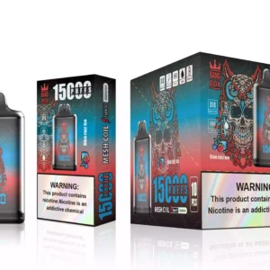 Bang BOX S1 15000 Puffs 3450mAh Pure Cobalt Battery 5A Discharge Powerful Endurance Stable Taste 16