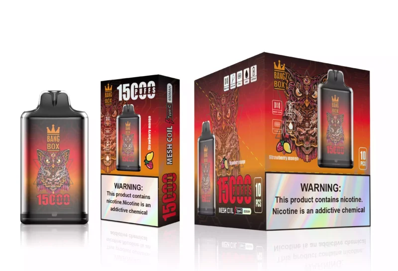 Bang BOX S1 15000 Puffs 3450mAh Pure Cobalt Battery 5A Discharge Powerful Endurance Stable Taste 9 scaled