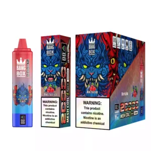 Discover the Future of Vaping with Bang BOX 20000 Puffs 0.8 Ohm Mesh Core and 35ml of Premium E Liquid 10