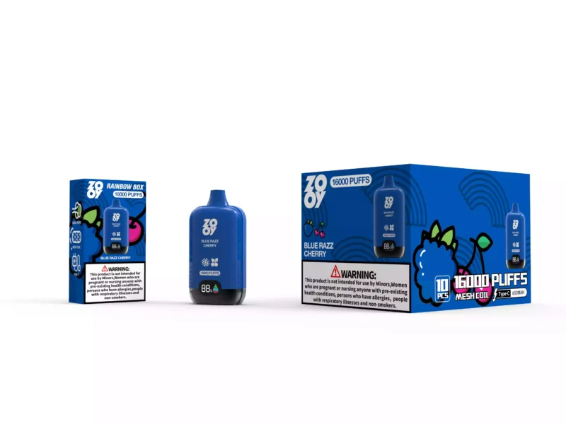 Enjoy Zooy Rainbow 16000 Puffs Of Smooth Vaping With Smart Display 650mAh Battery And Type C Recharge 17 scaled