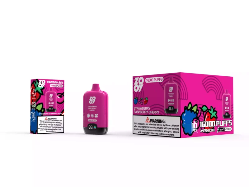 Enjoy Zooy Rainbow 16000 Puffs Of Smooth Vaping With Smart Display 650mAh Battery And Type C Recharge 26 scaled