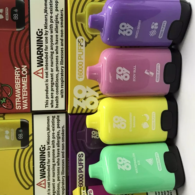 Enjoy Zooy Rainbow 16000 Puffs Of Smooth Vaping With Smart Display 650mAh Battery And Type C Recharge 6 scaled