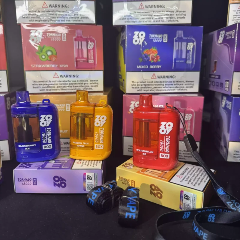 Exceptional ZOOY TORNADO 18000 Puffs Disposable Vape 650mAh Battery Type C Fast Charging Adjustable Airflow Vibrant Three Color RGB Light Bulk Purchase 1 1 scaled