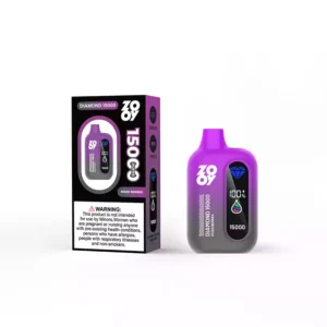 Maximize Your Vape Experience with Zooy Diamond 15000 Puffs 25ml Capacity Smart Display and Mesh Coil 29