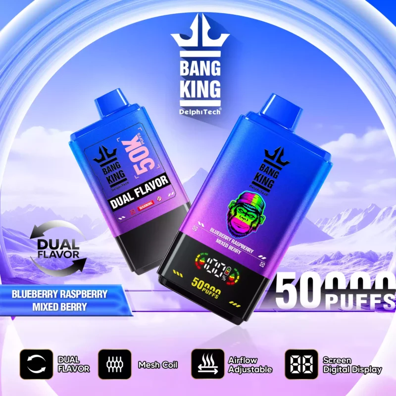 Premium BANG KING 50000 BK50 Disposable Vape With 0 2 3 5 Nicotine Factory Direct Wholesale 6