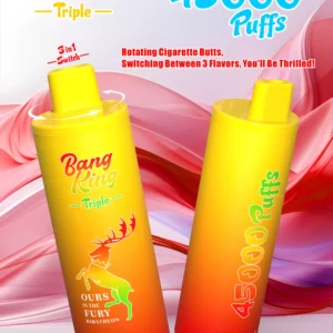 Trending Item BANG KING 45000 Puffs BK45 Disposable Nicotine Device With 0 2 5 Nicotine Rechargeable 650mAh Volume Purchase from Primary Factory 2