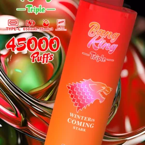 Trending Item BANG KING 45000 Puffs BK45 Disposable Nicotine Device With 0 2 5 Nicotine Rechargeable 650mAh Volume Purchase from Primary Factory 6