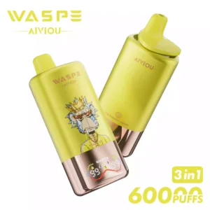 WASPE 3 In 1 60000 Puffs LED Display And Type C Charging Ensure Long Lasting Performance 38