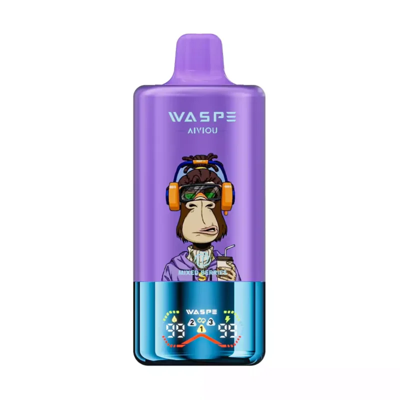 WASPE 3 In 1 60000 Puffs LED Display And Type C Charging Ensure Long Lasting Performance 51