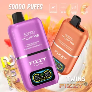 FIZZY Twins 50000 Puffs 50ML di liquido elettronico e 12 aromi con bobina a rete per un piacere di svapo prolungato 13