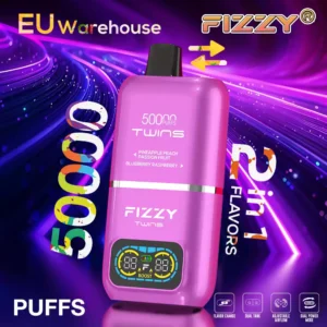 FIZZY Twins 50000 Puffs 50ML di liquido elettronico e 12 aromi con bobina a rete per un piacere di svapo prolungato 4