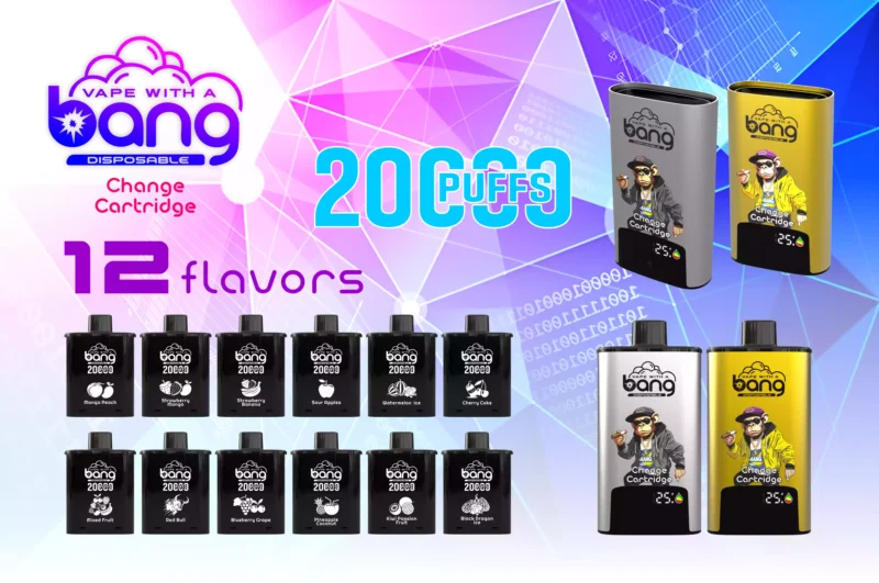 BANG 20000 DSK046 High Capacity B20HD Vape 20ml Juice Type C Charging Port 1 scaled