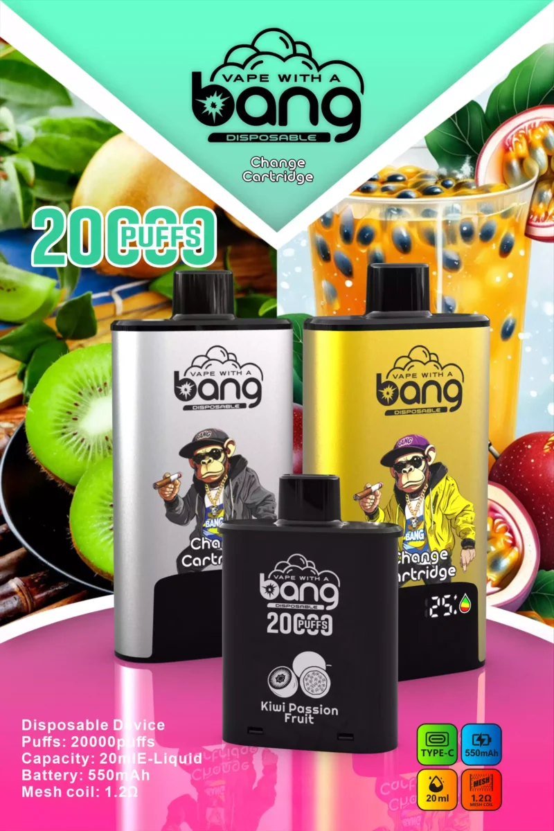 BANG 20000 DSK046 High Capacity B20HD Vape 20ml Juice Type C Charging Port 11 scaled